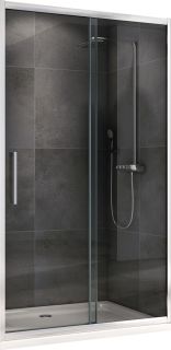 Душевая дверь ABBER Schwarzer Diamant AG30120H 120см хром